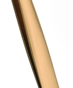 Pinzas para depilación facial, precisión para mujeres y hombres, perfectas para cejas, vellos encarnados y astillas, acero inoxidable con acabado brillante (dorado)