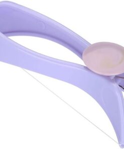 Depiladora facial, cómoda depiladora facial con 10 líneas de algodón para mujeres (gafas en caja)