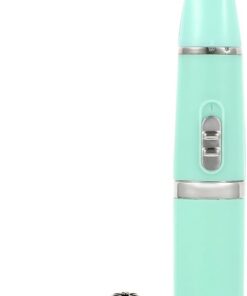 Recortador de Cejas Eléctrico Seguro Verde Abs Recargable USB | 1 Pieza, Corte para Vello Fino, Cuidado de Belleza, Diseño Compacto, Uso Práctico en Rutina Diaria