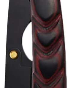 STOBAZA Soporte Plegable de Acero Inoxidable Portátil y Fácil de Usar de Bigote y para Maquinilla de Afeitar de Bigote y para Hombres en Peluquería o Uso Diario