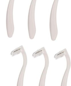Healeved 6 Piezas Maquinilla De Afeitar Herramienta De Afeitar Del Pelo Del Brazo Cortadora De Pelo De Biquini Afeitadora De Vello Facial Tijeras Perder Acero Inoxidable Portátil