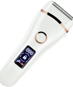 Afeitadora De Pelo Eléctrica Recargable Usb Para Mujer 1 Unidad Material Abs Diseño Ergonómico Adecuado Para Facial y Corporal Tamaño Compacto