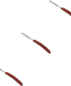 Healeved 3 Piezas Maquinilla De Afeitar Manual Para Hombres Afeitadoras Para Hombres Maquinillas De Afeitar Rapadora Cabeza Hombre Broche Del Pelo Acero Inoxidable