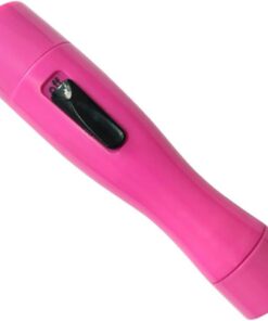 Happyyami Mini Depiladora Facial Eléctrica Portátil Rosa, Máquina de Depilación Anti-Alérgica Material ABS y Acero Inoxidable para Vello Corporal y Línea de Bikini