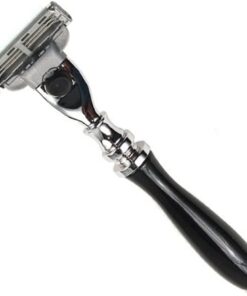 Parker Mach 3 Compatible Razor Black resina handle mod. 111B-M3