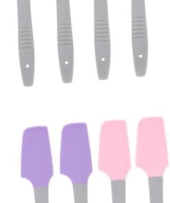 Healeved 2 Juegos Aplicador De Cera Tinte Palos De Depilación De Nariz Con Cera Hogar Cuidado Personal s Espátula De Aplicación De Herramienta De Depilación Gel De Sílice 4 Uds * 2