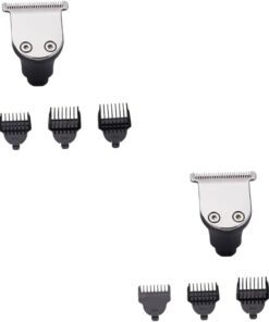 Healeved 2piezas Cabezal De Recortadora De Metálico Accesorio Para Afeitadoras Eléctricas De Recortador y Peines Limitadores Para Profesional y Doméstico