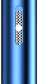 XMING Recortadora de cabello nasal para hombres, afeitadora eléctrica para hombres, limpiador de cabello nasal para mujeres, cortapelos nasales (color: azul)