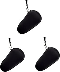3piezas Organizador De Viaje Para Afeitadora y Recortadora Eléctrica Bolsa y Resistente Golpes Funda De Almacenamiento Portátil Para Hombres Compatible y Series