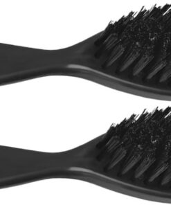 Happyyami Cepillo para Hombres 2 Piezas, Cerdas Suaves Abs, Desenreda y Limpia el Cuero Cabelludo, para Cabello y Vello Facial, Uso en Casa y Viaje