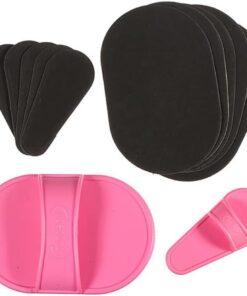 Almohadillas para depilación, papel depilatorio, almohadilla suave para la piel de las piernas, herramienta de depilación portátil, depiladora indolora para hombre y mujer, 1 paquete..