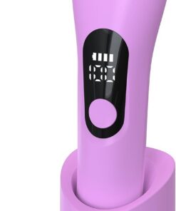 RAIZEL Recortadora eléctrica de vello corporal para hombres y mujeres, recortadora impermeable de ingle y bikini, afeitadora inalámbrica en húmedo y seco con base de carga USB de pie
