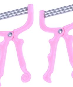 1 juego de 2 piezas removedor de vello facial depiladora de labios dispositivo de eliminación de vello facial herramientas de demolición pinzas faciales la depilación sedosa resorte de acero