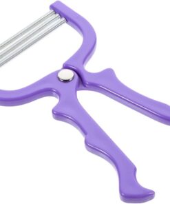 Happyyami Depiladora Facial Manual Hilo Portátil 1 Unidad Tamaño Mediano Acero Inoxidable y Abs Antideslizante para Mujer Depilación de Mentón Mejillas y Labio Superior Color Aleatorio