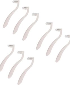 Happyyami 9 Piezas Recortadora Manual de Cuerpo para Mujer de Afeitadora de Inoxidable Seguro y Cómodo para Piernas Axilas y Mini y Portátil