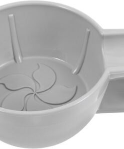Ciieeo Cuenco de Afeitar Adecuado para Espuma y Afeitado Tradicional para Hombres de Plástico Pp Gran Capacidad, Diseño Estable y Seguro