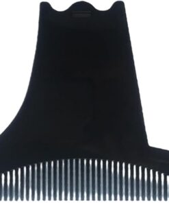 Herramienta para moldear la barba, guía moldeadora de barba, plantilla | herramienta de moldeado, moldeador de bigote, guía de aseo para recortar el facial