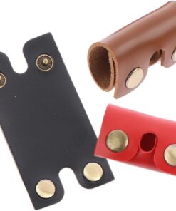 GANAZONO Funda para Cabezal de Afeitadora Manual 3 Piezas Funda de Cuero Compuesto Antirayaduras Protector para Cabezal de Afeitadora Accesorios de para Hombres