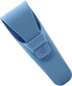 Funda para maquinilla de afeitar, protector de maquinilla de afeitar impermeable, funda de viaje portátil de silicona para almacenamiento manual de maquinilla de afeitar y viajes (
