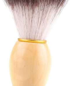 Healeved 1 Pc brocha de afeitar mango de madera brochas de afeitar hombre beard brush cepillo de barba masculino brocha de afeitar antigua suministros de cuidado personal cepillo de bigote