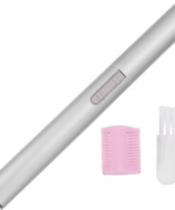 Toyvian Recortador de Cejas Eléctrico Herramienta de Cuidado Personal Ligera y Antideslizante para Mujer Material Abs, Adecuado para Uso en Casa y Viajes