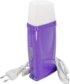 EpilWax - Depiladora Royal 35 W Calentador de cera para cera de depilación profesional 100 ml con bandas – Dispositivo de depilación calienta cartucho cera recargable (Royal violeta)