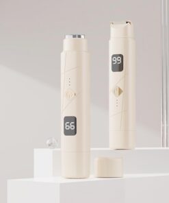 Elegante afeitadora de doble cabeza para mujer, textura adecuada para todo tipo de piel, incluyendo zonas sensibles