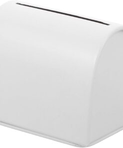 Estuche Portátil de Hierro para Cuchillas de Afeitar Protección y Fácil Limpieza, Caja Organizadora Minimalista para Viajes y Uso Diario