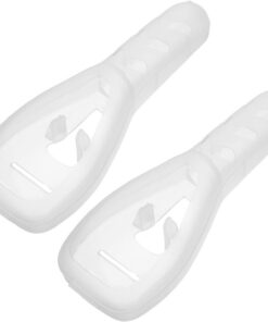Ciieeo 2 Piezas Estuche para Afeitadoras Manuales, Caja de Almacenamiento para Afeitado de Cabello, PP, Transparente, Portátil, Protector y Resistente, para Mujeres, Uso en Casa y Viaje