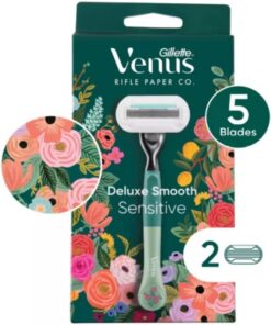 Gillette Venus Afeitadora Deluxe Smooth Sensitive + 2 recambios