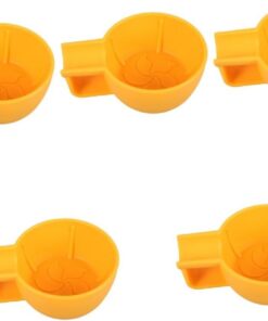 Healeved 5piezas Bowl De De Antideslizante Base Estable Recipiente Para Jabón De Afeitar Tazón Compacto Para Uso Casa y Viajes