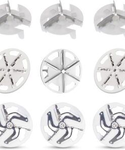 Paquete de 5 cuchillas removedoras de pelusas de repuesto para recortadora de bolas de pelo de 3 cuchillas, cabezal de máquina eléctrica, cabezal de afeitadora de tela para BEAUTURAL Bymore