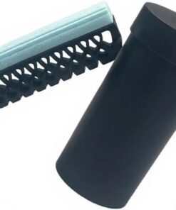 Cepillo de silicona con mango para recortadoras de barba profundas, limpieza y cuidado, herramienta de mano, no requiere limpiador de podadora de barba eléctrica