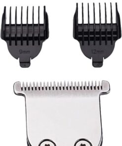 Ciieeo Accesorio de Cabezal Metálico para Cortadora de Barba 4 Peines y 1 Cortapelos, Compatible Afeitadoras Eléctricas de Tres Cabezales, para Uso en Cuidado Personal Masculino y