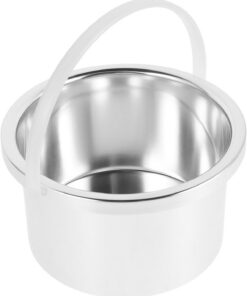 MAGICLULU Calentador De Cera Máquina De Olla Interior De Aluminio 105mm Para Cuidado Corporal Y Depilación