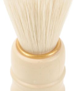 MAGICLULU Brocha de Afeitar de Plástico Beige Función de Limpieza Facial y Afeitado Manual para Hombre para Cuidado Personal Diario