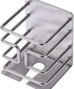 SOLUSTRE Soporte Para Afeitadora Eléctrica De Plástico Adhesivo Sin Necesidad De Tornillos, Montaje En Pared Para Cocina y Baño, Organizador Para Afeitadoras y Cepillos Dentales Eléctricos