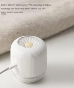 Recortadora de Bolas de Pelo Recargable Depilación Ropa Afeitadora Ropa Fuzz Pellet Trimmer Machine(Wit)