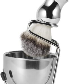 VALICLUD 1 Juego De Kit De Para Hombre Brocha Y Cuenco Para Afeitar Kit De Brocha De Afeitar Kit De Para Hombres Accesorios Para Barba Cuenco Para Afeitar Brochas