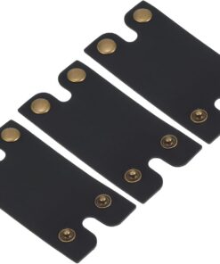 M METERXITY Paquete de 3 fundas protectoras para maquinilla de afeitar – Funda protectora de cuero de doble filo para maquinilla de afeitar, funda protectora de viaje, se aplica a la maquinilla de