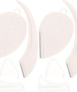 Toyvian Afeitadoras de Cejas Portátiles y Material Abs Juego de 4 para Mujer Diseño Ligero para Recorte Preciso y Uso Profesional en Cuidado Facial