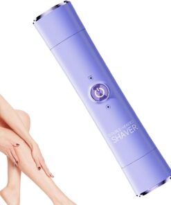 Máquina De Afeitar Eléctrica Para Mujer Afeitadora Ergonómica Recargable | Recortadora bikini doble cabezal Rostro Cejas Barba Orejas Cuerpo Piernas Partes Íntimas