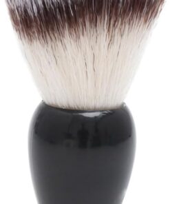 OUNONA Brocha de Afeitar Cepillo Práctico de Nailon Mango Antideslizante para Hombres para Bigote y Vello Facial, Adecuado para Viajes y Cuidado Facial Diario