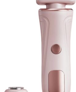 Recortadora 2 en 1 para mujer, doble cabeza, recargable, para piernas, cara, brazos, axilas, vello púbico, recortadora de doble cabeza