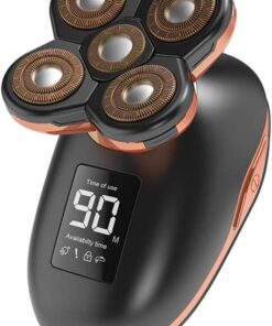 VALICLUD Afeitadora Eléctrica De Cinco Cabezales Para Hombre Maquinilla De Afeitar Para Barbero Herramienta De Corte Usb Recargable Para Salón De y Hogar