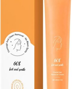 Crema Depilatoria para el Rostro Femenino Cuidado Hidratante Práctico y | Crema Depilatoria Facial para Familias Amantes Madres Esposas Hijas Novias