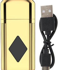 Recortador de Vello Nasal Eléctrico Dorado de Abs, 150ma | Diseño Rotatorio de Precisión, Recorte, Formato Mini Portátil para Hombre y Mujer