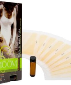 Moom Express Pre Waxed Strips Legs & Body, 20 Strip