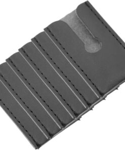 6 Piezas Funda Protectora para Cabezal de Cuchilla Estuche de PU para Afeitadora de Doble Filo Funda y Ligera para Viaje Accesorio Esencial para Afeitado Masculino
