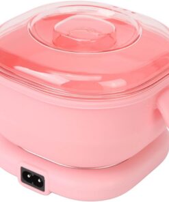Ejoyous Calentador de cera para depilación, máquina eléctrica de calentador de cera caliente, calentador de cera de silicona de 400 ml, calentador de cera caliente para una depilación eficiente, 100 W